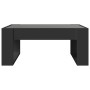 Mesa de centro con Infinity LED negro 70x53x30 cm de , Mesas de centro - Ref: Foro24-847631, Precio: 85,29 €, Descuento: %