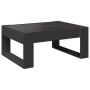Mesa de centro con Infinity LED negro 70x53x30 cm de , Mesas de centro - Ref: Foro24-847631, Precio: 85,29 €, Descuento: %