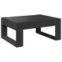 Mesa de centro con Infinity LED negro 70x53x30 cm de , Mesas de centro - Ref: Foro24-847631, Precio: 84,02 €, Descuento: %