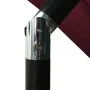 3-tier parasol with burgundy aluminum pole 2.5x2.5 m by vidaXL, Umbrellas - Ref: Foro24-313840, Price: 75,06 €, Discount: %