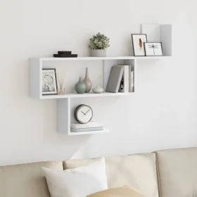 Wandregal aus weißem Ingenieurholz 100x15x70 cm von , Regale und Regale - Ref: Foro24-853191, Preis: 33,23 €, Rabatt: %