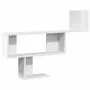 Estante de pared madera de ingeniería blanco 100x15x70 cm de , Estantes y estanterías - Ref: Foro24-853191, Precio: 33,23 €, ...
