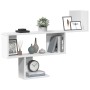 Estante de pared madera de ingeniería blanco 100x15x70 cm by , Shelves and shelves - Ref: Foro24-853191, Price: 33,93 €, Disc...