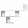 Estante de pared madera de ingeniería blanco 100x15x70 cm by , Shelves and shelves - Ref: Foro24-853191, Price: 33,93 €, Disc...