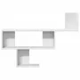 Wandregal aus weißem Ingenieurholz 100x15x70 cm von , Regale und Regale - Ref: Foro24-853191, Preis: 33,23 €, Rabatt: %
