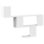 Wandregal aus weißem Ingenieurholz 100x15x70 cm von , Regale und Regale - Ref: Foro24-853191, Preis: 33,93 €, Rabatt: %