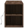Mueble de TV de pared con luces LED marrón roble 135x31x39,5 cm by , TV Furniture - Ref: Foro24-852389, Price: 80,50 €, Disco...