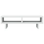 Soporte de monitor cajones madera ingeniería blanco 50x27x15 cm by , Computer bases and risers - Ref: Foro24-854742, Price: 2...