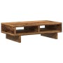Soporte de pantalla madera ingeniería envejecida 50x27x15 cm by , Computer bases and risers - Ref: Foro24-854749, Price: 24,0...