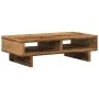 Soporte de pantalla madera ingeniería envejecida 50x27x15 cm by , Computer bases and risers - Ref: Foro24-854749, Price: 23,5...