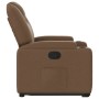 Verstellbarer Stoff-Liegesessel in Braun von , Sessel - Ref: Foro24-3204372, Preis: 247,26 €, Rabatt: %