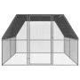 Galvanized steel chicken coop cage 3x4x2 m by , Cages and habitats for small animals - Ref: Foro24-3278808, Price: 271,42 €, ...