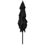 3-tier parasol with black aluminum pole 2.5x2.5 m by vidaXL, Umbrellas - Ref: Foro24-313842, Price: 76,01 €, Discount: %