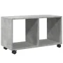 Engineered wood gray concrete 72x33x42.5cm wheeled cabinet by , Side tables - Ref: Foro24-853140, Price: 39,72 €, Discount: %