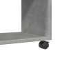 Rollcontainer aus Holzwerkstoff in Betongrau mit Rollen, 72x33x42,5 cm. von , Seitentische - Ref: Foro24-853140, Preis: 40,34...