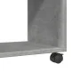 Rollcontainer aus Holzwerkstoff in Betongrau mit Rollen, 72x33x42,5 cm. von , Seitentische - Ref: Foro24-853140, Preis: 39,66...