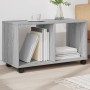 Rollschrank aus grauem Sonoma-Ingenieurholz mit Rädern, 72x33x42,5 cm. von , Seitentische - Ref: Foro24-853142, Preis: 40,10 ...