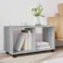 Engineered wood gray Sonoma 72x33x42.5 cm wheeled cabinet by , Side tables - Ref: Foro24-853142, Price: 39,52 €, Discount: %
