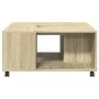 Engineered wood Sonoma oak coffee table 80x80x40 cm by , Coffee table - Ref: Foro24-853175, Price: 78,54 €, Discount: %