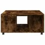 Engineered wood smoked oak coffee table 80x80x40 cm by , Coffee table - Ref: Foro24-853177, Price: 82,33 €, Discount: %
