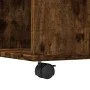 Engineered wood smoked oak coffee table 80x80x40 cm by , Coffee table - Ref: Foro24-853177, Price: 82,33 €, Discount: %