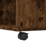 Mesa de centro madera de ingeniería roble ahumado 80x80x40 cm de , Mesas de centro - Ref: Foro24-853177, Precio: 83,66 €, Des...