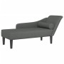 Daybed sofa with dark gray fabric cushions by , Daybeds - Ref: Foro24-4007597, Price: 145,32 €, Discount: %