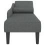 Daybed sofa with dark gray fabric cushions by , Daybeds - Ref: Foro24-4007597, Price: 145,32 €, Discount: %