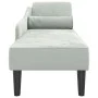 Daybed sofa with light gray velvet cushions by , Daybeds - Ref: Foro24-4007588, Price: 149,70 €, Discount: %