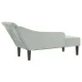 Daybed sofa with light gray velvet cushions by , Daybeds - Ref: Foro24-4007588, Price: 149,70 €, Discount: %