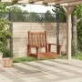 Gartenschaukelstuhl mit Metallketten und braunem Fichtenholz von , Gartenwippen - Ref: Foro24-4008975, Preis: 99,98 €, Rabatt: %