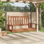 Garten Schaukelbank mit Metallketten und braunem Fichtenholz. von , Gartenwippen - Ref: Foro24-4008977, Preis: 131,93 €, Raba...