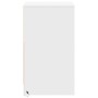 Bedside table with white engineered wood and LED lights by , Nightstands - Ref: Foro24-851998, Price: 56,99 €, Discount: %