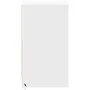Bedside table with white engineered wood and LED lights by , Nightstands - Ref: Foro24-851998, Price: 56,13 €, Discount: %