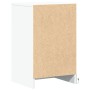 Bedside table with white engineered wood and LED lights by , Nightstands - Ref: Foro24-851998, Price: 56,99 €, Discount: %