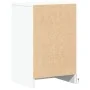 Bedside table with white engineered wood and LED lights by , Nightstands - Ref: Foro24-851998, Price: 56,13 €, Discount: %