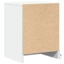 Bedside tables with LED lights 2 units white engineered wood by , Nightstands - Ref: Foro24-852020, Price: 72,25 €, Discount: %