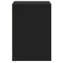 Nachttische mit LED-Lichtern, 2 Stück, schwarzes Ingenieurholz von , Nachttische - Ref: Foro24-852022, Preis: 71,47 €, Rabatt: %