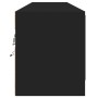 Schwarzer TV-Wandschrank mit LED-Beleuchtung 180x31x38 cm. von , TV-Möbel - Ref: Foro24-3307948, Preis: 171,61 €, Rabatt: %