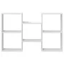 Wandregal aus weißem Ingenieurholz 96x18x60 cm von , Regale und Regale - Ref: Foro24-853227, Preis: 42,31 €, Rabatt: %