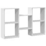 Wandregal aus weißem Ingenieurholz 96x18x60 cm von , Regale und Regale - Ref: Foro24-853227, Preis: 42,31 €, Rabatt: %