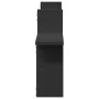 Estantes de pared 2 uds madera ingeniería negro 38x12x38 cm de , Estantes y estanterías - Ref: Foro24-853246, Precio: 22,42 €...