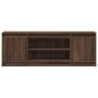 Mueble de TV LED madera ingeniería marrón roble 139,5x34x50 cm de , Muebles TV - Ref: Foro24-852200, Precio: 105,61 €