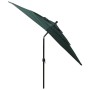 3-stöckiger Sonnenschirm mit grünem Aluminiummast 2,5 x 2,5 m von vidaXL, Sonnenschirme - Ref: Foro24-313837, Preis: 76,15 €,...