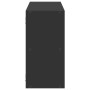 Estantería de pared madera de ingeniería negra 100x25x50 cm de , Estantes y estanterías - Ref: Foro24-853273, Precio: 52,07 €...