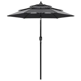 3-tier parasol with anthracite aluminum pole 2 m by vidaXL, Umbrellas - Ref: Foro24-313854, Price: 47,44 €, Discount: %