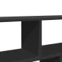Engineered wood black wall shelf 100x25x50 cm by , Shelves and shelves - Ref: Foro24-853273, Price: 54,32 €, Discount: %