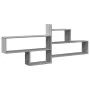 Engineered wood Sonoma gray wall shelf 167.5x18x68 cm by , Shelves and shelves - Ref: Foro24-853322, Price: 46,68 €, Discount: %