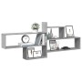 Estante de pared madera ingeniería gris Sonoma 167,5x18x68 cm de , Estantes y estanterías - Ref: Foro24-853322, Precio: 47,47...