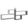Engineered wood Sonoma gray wall shelf 167.5x18x68 cm by , Shelves and shelves - Ref: Foro24-853322, Price: 46,68 €, Discount: %